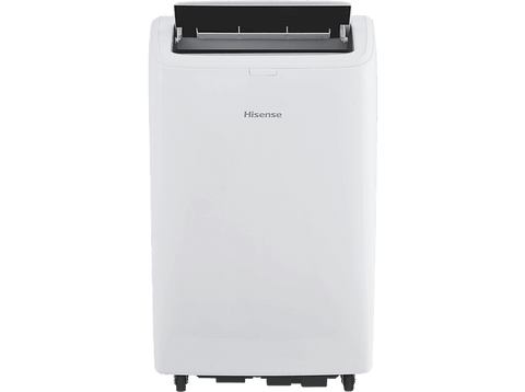 Aire acondicionado portátil - Hisense APH09QC, 2236 fg/h, 3 velocidades, Bomba de calor, Deshumidificador, Mando a distancia, Kit Ventan, WiFi, Blanco