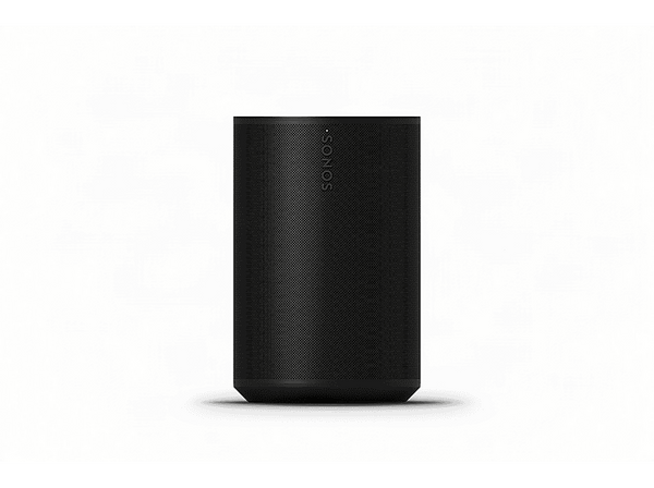 Altavoz bluetooth - Sonos Era 100sl, Alimentación por Cable, WiFi 6, Control Táctil Intuitivo, Sonido Estéreo, Negro