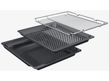 Horno - Bosch HBG578EW7, Multifunción, Pirolítico, 71 l, 3d Hotair, Función Air Fry, 60 cm, Blanco