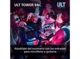 Altavoz de gran potencia - Sony ULT TOWER 9AC, Bluetooth para fiestas, ULT POWER SOUND, X-Balanced, Luces/Sonido 360, Entradas de karaoke, Negro