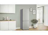 Frigorífico combi - Bosch KGN362ICF, Total No Frost, 186 cm, 321 l, VitaFresh 0º, Acero inoxidable