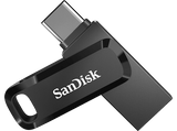 Pendrive para móvil 256 GB - SanDisk Ultra Dual Drive Go, 2 en 1, USB-C, USB-A, 3.1, OTG, 150 MB/s, Negro