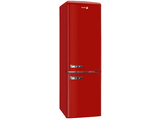 Frigorífico combi - Fagor 3FFV-1855R, Cíclico, 181 cm Altura, 244 l, 4 Estrellas, Rojo
