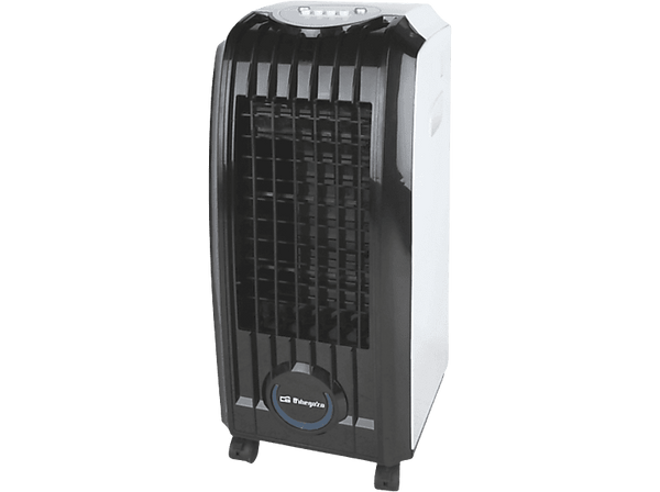 Climatizador evaporativo - Orbegozo Air 45, 60 W, 3 velocidades, Climatiza, Purifica, Humidifica, Blanco y gris
