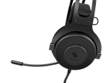 Auriculares gaming - HP OMEN Blast, De diadema, Con cable,  Sonido 7.1, Micrófono retráctil, USB, Negro