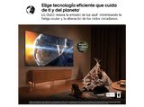 TV OLED 42 - LG OLED42C55LA, OLED 4K, Procesador Inteligente α9 AI Processor 4K Gen8, Smart TV, DVB-T2 (H.265), Negro