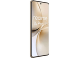 Móvil - realme 14 Pro 5G, White, 256 GB, 8 GB, 6.77 Curva Vision 120 Hz, MediaTek Dimensity 7300E, 6000 mAh