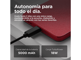 Móvil - motorola g05, Plum Red, 128GB, 4GB RAM, 6.67 LCD, MediaTek Helio G81 Extreme, 5200 mAh