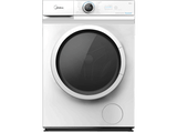 Lavadora carga frontal - Midea MF100W80BA/W-ES, 8 kg, 1400 rpm, 15 Programas, 72dB(A), 47.5 cm Profundidad, Blanco