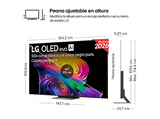TV OLED 83 - LG OLED83C64LA, OLED 4K, Procesador Inteligente α11 AI Processor 4K Gen3, Smart TV, DVB-T2 (H.265), Negro