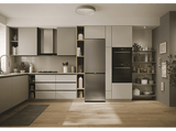 Frigorífico combi - Candy CNCQ2T618EX, Total No Frost Circle+, 185 cm, 355 l, App hOn, LED interior, Inox