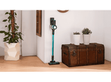 Aspirador escoba - Cecotececotec Conga Rockstar P50, 265 W, 50 min Autonomía, Filtro HEPA, Succión de 80 AW, Negro/Azul