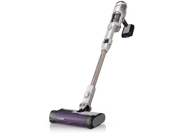 Aspirador escoba - Shark IW3611EU, 240 W, 60 min, Tres Velocidades, Base de Vaciado de 2l, Blanco