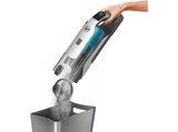 Aspirador escoba - Hoover HF9 MASCOTAS, Cepillo Anti-Enredos y Mascotas, Posición Parking, Luz LED, Autonomía 30 min, 0.7L, 5 años Garantía, Azul