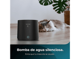 Bebedero automático inteligente - Cecotec Bebedero Pumba 2500 Refresh Smart, Capacidad 2.5L, Filtro, Control WIFI, APP, Silencioso, Negro
