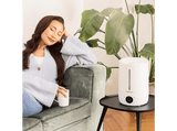 Humidificador - Medisana AH 663, 4.5 l, 30 m², Ultrasónico, Silencioso, Pantalla LED, Temporizador, Blanco