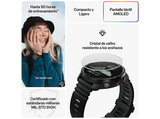 Reloj deportivo - Polar Grit X2, Night Black, 22 mm, 1.28, 90h Autonomía en modo ECO, Silicona, GPS Dual