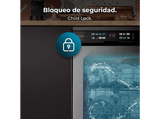Lavavajillas - Cecotec Bolero Aguazero 6210 Dark D, 15 cubiertos, 14 programas, 60 cm, Tercera bandeja, Pantalla FullColor XXL, Dual Zone Wash, Grey