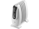 Radiador - DeLonghi TRNS 0505M, Interior, 500W, Calienta hasta 15 m³, Eléctrico, Blanco