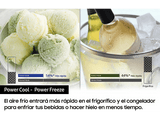 Frigorífico combi -  Samsung SMART AI RB38C605DWW/EF, No Frost, 203cm, 390l, Mono Cooling, WiFi, Blanco