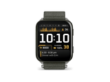 Reloj deportivo - Garmin Venu X1, Verde, 24mm, 2 AMOLED, Hasta 14 días de Autonomía, Caja de Titanio, Correa de Nailon ComfortFit