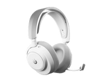 Auriculares gaming - SteelSeries Arctis Nova Pro Omni, Cancelación activa de ruido (ANC), Autonomía 30 h, Certificado Hi-Res Wireless, Blanco