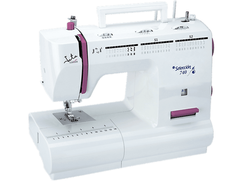 Máquina de coser - Jata MC740, 66 puntadas, Luz integrada