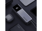 Powerbank - Xiaomi PB1165M, 10000 mAh, 1x USB-C, 165W, Cable Integrado, Pantalla Inteligente a Color, Gris metálico