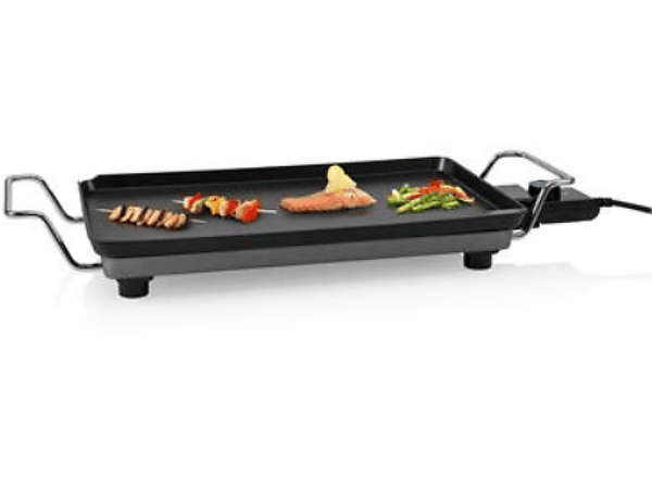 Tabla de asar - Princess 102240 Table Chef Superior Classic , 2500 W, 46 x 26 cm, Antiadherente, Negro