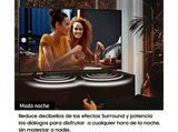 Barra de sonido - Samsung HW-C450/ZF, Bluetooth, Subwoofer inalámbrico incluido, 25W, Sonido Inteligente Lite, Modo Juego, Negro