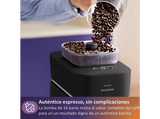 Cafetera express - Philips Baristina Variety BAR320/60, 16 Bar, 2 Compartimentos Grano, Molinillo Cerámico, Espresso y Lungo, 1,2 L, 3 Años Garantía