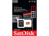 Tarjeta Micro SDXC - SanDisk Extreme, 1 TB, Hasta 190 MB/s lectura, UHS-I, U3, V30, A2, Clase 10, Multicolor