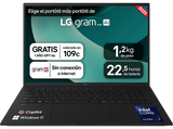 Portátil - LG 16Z90T-G.AD8BB, 16 WQXGA, Intel® Evo™ Core™ Ultra 7-255H, 32 GB RAM, 2 TB SSD, Arc™ GPU, W11H, Negro