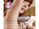 Depiladora IPL - Philips Lumea Serie 9000 BRI958/00, Luz pulsada, Uso sin cable, 4 acc, Cara y cuerpo, 450.000 pulsos, Sensor SmartSkin