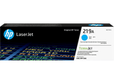 Tóner- HP 219A Laserjet, Aproximadamente 1200 páginas, HP Planet Partners, Cian