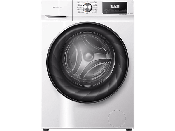 Lavadora carga frontal - Infiniton WM-Y124AWX, 12 kg, 1400 rpm, 15 Programas, Inverter, Blanco