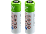 Pilas recargables - ISY IAB-1003, NiMH - Níquel-Metalhídrido, 800 mAh, 2 pilas AAA