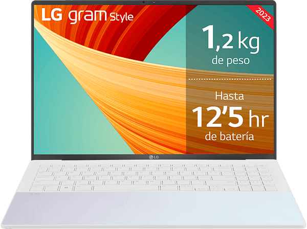 Portátil - LG 16Z90RS-G.AD74B, 16" WQXGA+, Intel® Evo™ Core™ i7-1360P, 32GB RAM, 512GB SSD, Windows 11 Home