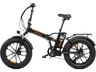 Bicicleta plegable - Youin Texas, 250 W, Velocidad máx. 25 km/h, Autonomía 45 km, Pantalla LCD, Luz Frontal y Trasera, Negro