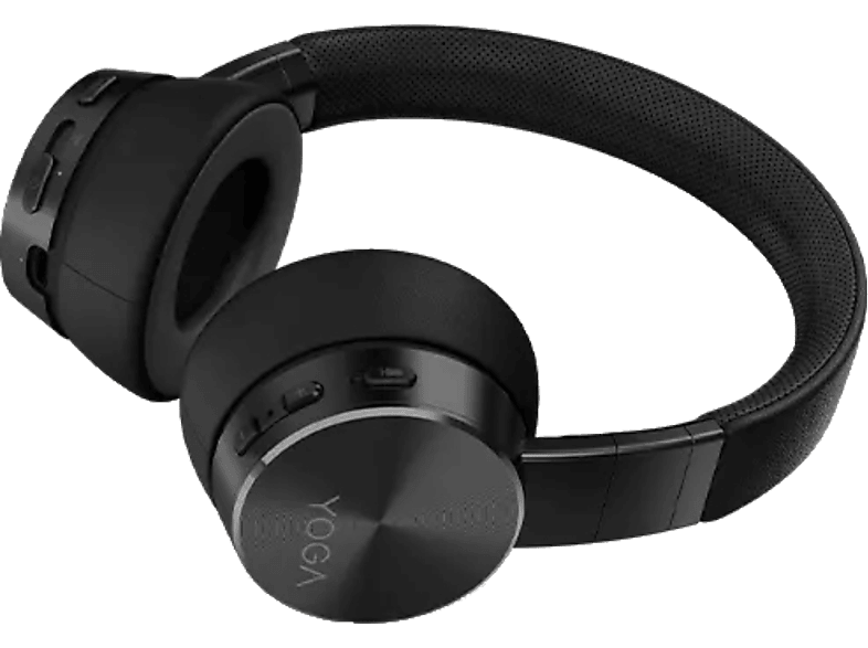 Auriculares inalámbricos - Lenovo Yoga ANC, Bluetooth, Negro