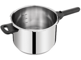 Olla express - Tefal Secure 5 NEO, 6 l, Acero inoxidable, Sistema de apertura y cierre, Inox