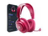Auriculares gaming - SteelSeries Arctis Nova 7 Gen 2, +50h Autonomía, 2,4 GHz inalámbrico + Bluetooth, Magenta