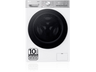 Lavadora carga frontal - LG F4WR9513A2W, Serie 950, 13 kg, 1400 rpm, AI Direct Drive™, Steam™, Autodosificación, Blanco