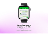 Smartwach infantil - Save Family SaveWatch Plus 2, Correa 22 cm, IP68, WiFi, GPS, 680 mAh, Pantalla AMOLED, Blanco/Verde