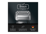 Recambio para afeitadora -  Braun 83M, Compatible con afeitadoras Series 8, Plata