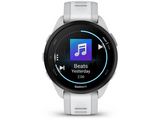 Reloj deportivo - Garmin Forerunner® 165 Music, Blanco, 20 mm, 1.2 AMOLED, 4 GB, Garmin Pay™, Control inteligente