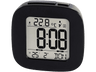 Despertador - Hama RC 45, LCD, 2 pilas, 12/24h, Alarma de velocidad, Negro