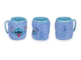 Taza - Sherwood Stitch Peluche, 440 ml, Cerámica, Tejido de Felpa con Cierre de Velcro