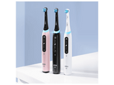 Cepillo eléctrico - Oral-B iO 5S, 1 cabezal , Estuche de viaje, Diseñado por Braun, Rosa