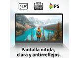 Portátil - Acer Chromebook 315 CB315-7H-C6FD, 15.6 Full-HD, Intel® N50, 8GB RAM, 128 GB eMMC, UHD Graphics, Google ChromeOS, Plata, Sin cargador